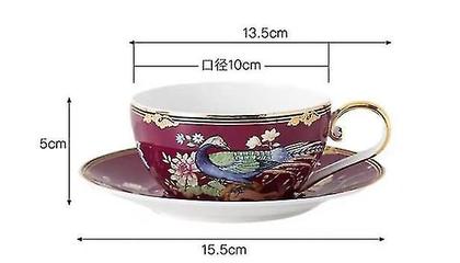 Imagem de Xícaras de chá de café xícara de cerâmica estilo chinês xícara de chá da tarde conjunto moderno requintado chaleira xícara de chá