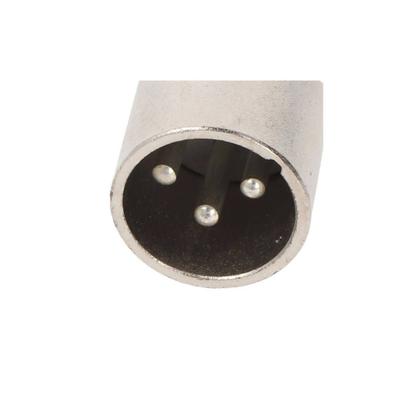 Imagem de Xlr Cannon Macho Para P10 Mono Macho De Metal Profissional