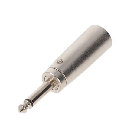 Imagem de Xlr Cannon Macho Para P10 Mono Macho De Metal Profissional