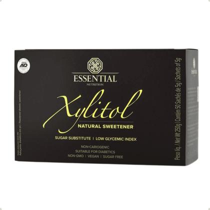 Imagem de Xylitol Adoçante 5g (250g) 20 Unidades Essential Nutrition