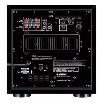 Yamaha NS-SW200 - Subwoofer ativo de 8