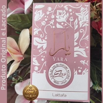 Yara Elixir Lattafa Original 100ml Perfume Árabe Feminino Doce