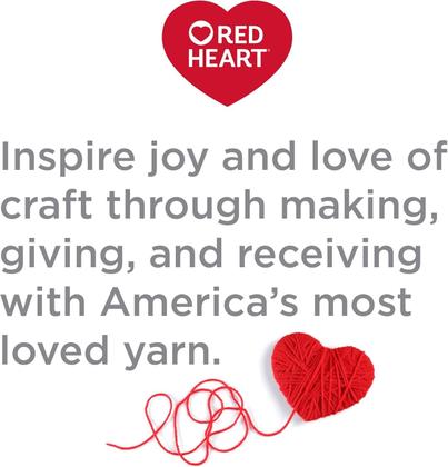Imagem de Yarn Red Heart Super Saver Soft White, pacote com 3, 198g de acrílico