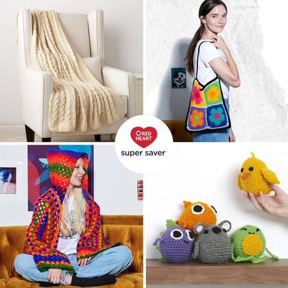 Imagem de Yarn Red Heart Super Saver Soft White, pacote com 3, 198g de acrílico