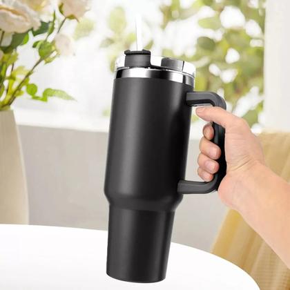 Imagem de YB-07 Copo Térmico com Alça Inox Antivazamento 1200ml