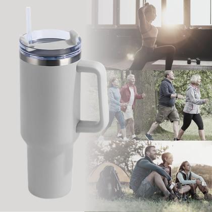 Imagem de YB-07 Copo Térmico com Alça Inox Antivazamento 1200ml