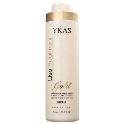 Imagem de Ykas Liss Treatment Gold Step 2 - Redutor de Volume 1000ml - Mac paul