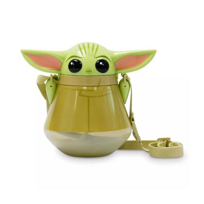 Imagem de Yoda Garrafa/ Cantil Com Canudo Pop-Up 650Ml