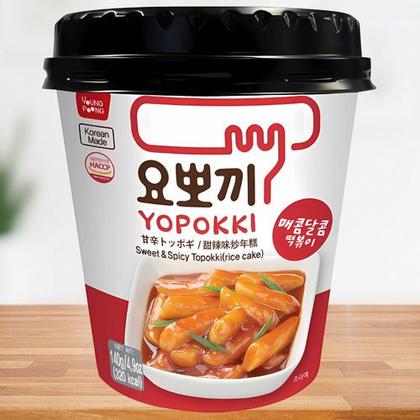 Imagem de Yopokki Topokki Coreano Bolinho de Arroz Escolha Seus Sabores Favoritos
