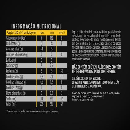Imagem de YoPRO Bebida Láctea UHT Banana 15g de proteínas 250ml