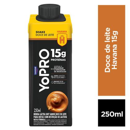 Imagem de YoPRO Bebida Láctea UHT Doce Leite Havanna 15g de Proteínas 250ml