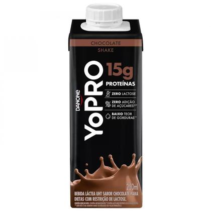 Imagem de YoPRO Chocolate UHT 15g de Proteínas 250ml (12 unidades)