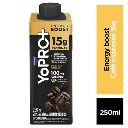 Imagem de YoPRO Energy Boost UHT Café Expresso 15g de Proteínas 250ml
