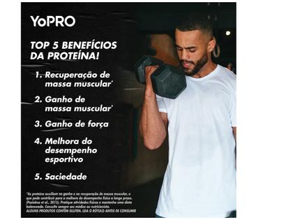 Imagem de YoPRO Energy Boost UHT Cappuccino 15g de Proteínas 250ml