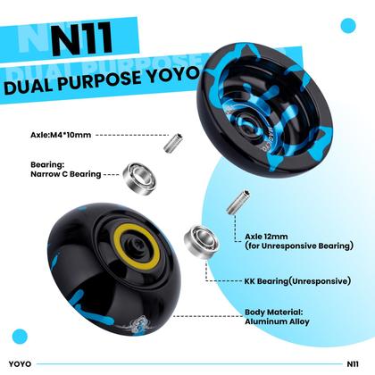 Imagem de Yoyo MAGICYOYO N11 Professional não responde para Advanced