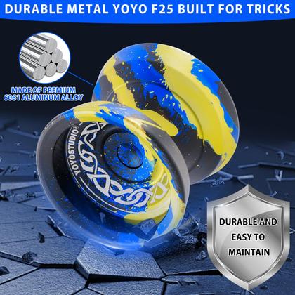 Imagem de Yoyo YOYOSTUDIO F25 Finger Spin Professional com kit de acessórios