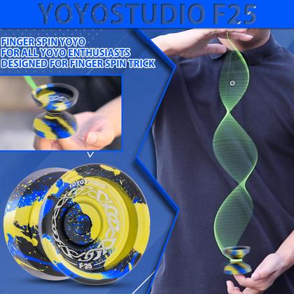 Imagem de Yoyo YOYOSTUDIO F25 Finger Spin Professional com kit de acessórios