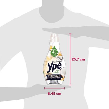 Imagem de Ypê Amaciante Concentrado Coco & Baunilha 1 Litro