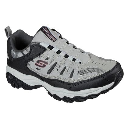 Imagem de Zapatillas Skechers Sport Afterburn Wonted Loafer Gris/Negro para Hombre