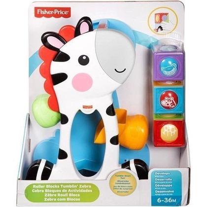 Imagem de Zebra Blocos Surpresa Fisher-Price CGN63 Mattel Única