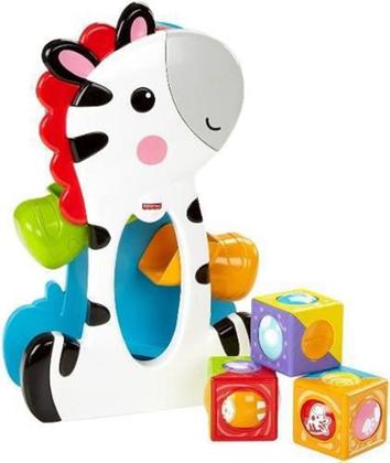 Imagem de Zebra Blocos Surpresa Fisher Price - Mattel Cgn63