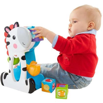 Imagem de Zebra Didática Blocos Surpresa Fisher Price Mattel