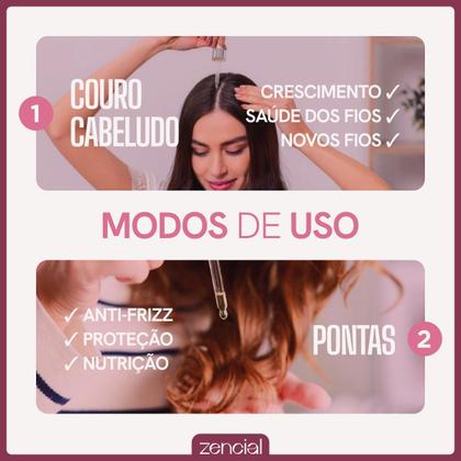Imagem de Zencial Envy Hair Sérum Capilar Antiqueda Crescimento Capilar 30ml 5X Mais Eficiente
