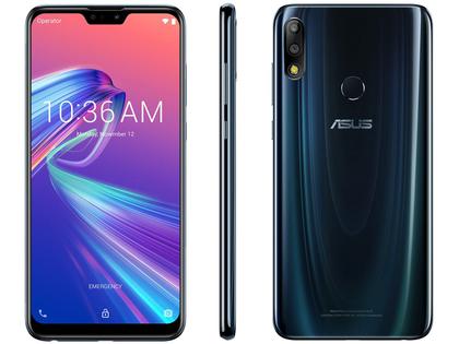 ZenFone Max Pro M2 64GB Black Saphire Octa-Core - 4GB RAM Tela 6,26” Câm. Dupla + Selfie 13MP