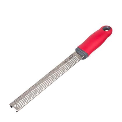 Imagem de Zester de Aço Inox com Cabo Vermelho 32CM - Weck Utensílios