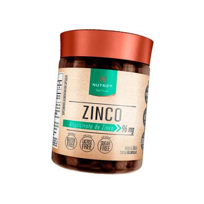 Imagem de Zinco Bisglicinato Vegano 60 Cápsulas Nutrify