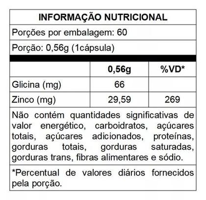 Imagem de Zinco Quelato Bisglicinato 60 Cápsulas - Nutrify