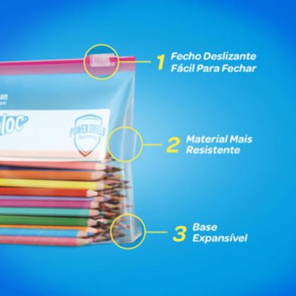 Imagem de Ziploc Saco Hermético 20x14.9x4.7cm 20 Unidades