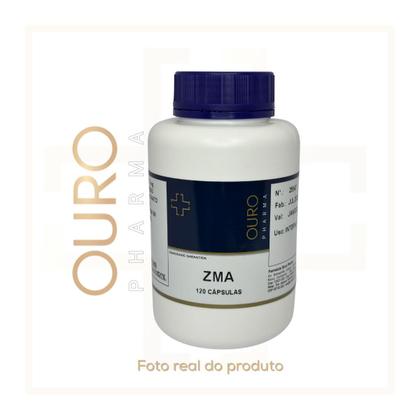 Imagem de ZMA 60 ou 120 cápsulas Zinco, Magnésio e Vitamina B6 Testo Booster