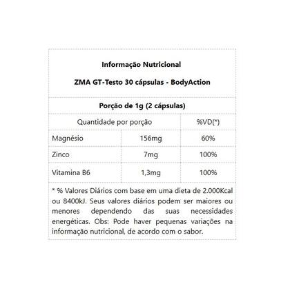Imagem de ZMA GH - TESTO (30 caps) - Padrão: Único