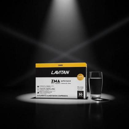 Imagem de ZMA Performance Zinco Magnesio B6 Boro 30 Comprimidos Lavitan