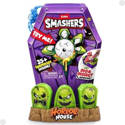 Imagem de Zuru Smashers Horror House c/ 35 Surpresas - F0173-7 - Fun