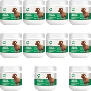 12 Creme Hidratante Tradicional Fashion Cosméticos Sebo de Carneiro Pote 430ml