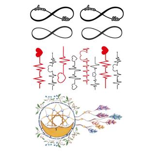 13 Tatuagens Temporaria Feminina 3