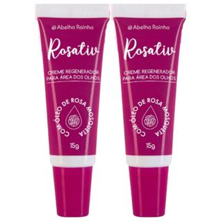 2 Creme para Amenizar Rugas e Linhas de Expressão na Área dos Olhos Rosativ