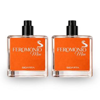 2 Perfumes Feromônio Men Sidarta AUTÊNTICO  Transforme sua presença em pura atração