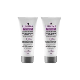 2x Desodorante Em Creme Antimanchas Roupa E Axilas Escuras