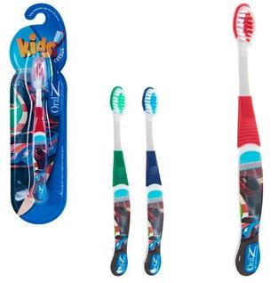 2x Escova infantil de Personagem de Dente Saúde bucal infantil com diversão