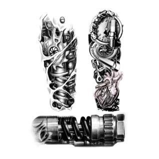 3 Tatuagens Temporárias Braço Robótico 2