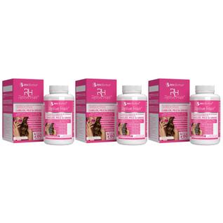 3x Relive Hair Vitamina A D E C Ácido Fólico Biotina Cobre Cromo Ferro Selênio Zinco 60 Ca