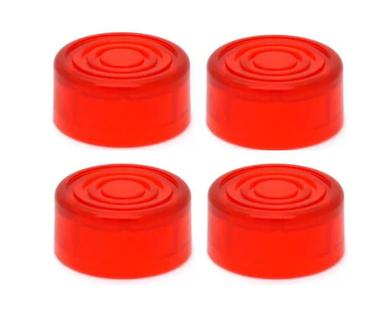 4 Botões Protetor Night Glow Footswitch Pedal Azul Verde vermelho preto branco