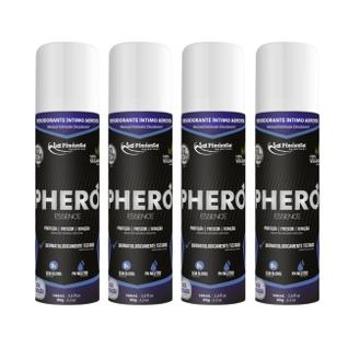 4 Perfume Desodorante De Virilha Masculina Tirar Mau Cheiro