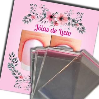 400 Cartelas Para Fazer Película De Unhas Artesanal