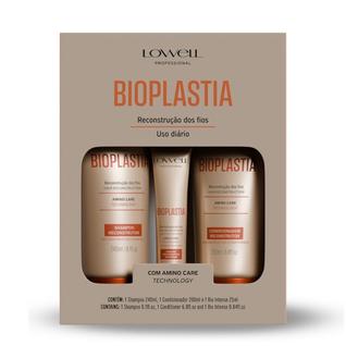 4606LW-Kit Bioplastia Reconstrutor(shamp+masc+cond) LOWELL