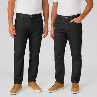 5 Calça Jeans Masculina Tradicional Original Trabalho Preto