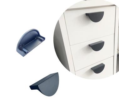 6 Puxador de Gaveta, e  Armário Next Metal Alta Qualidade